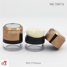 MC2007A Cosmetic mineral makeup sifter jars with puff and mirror